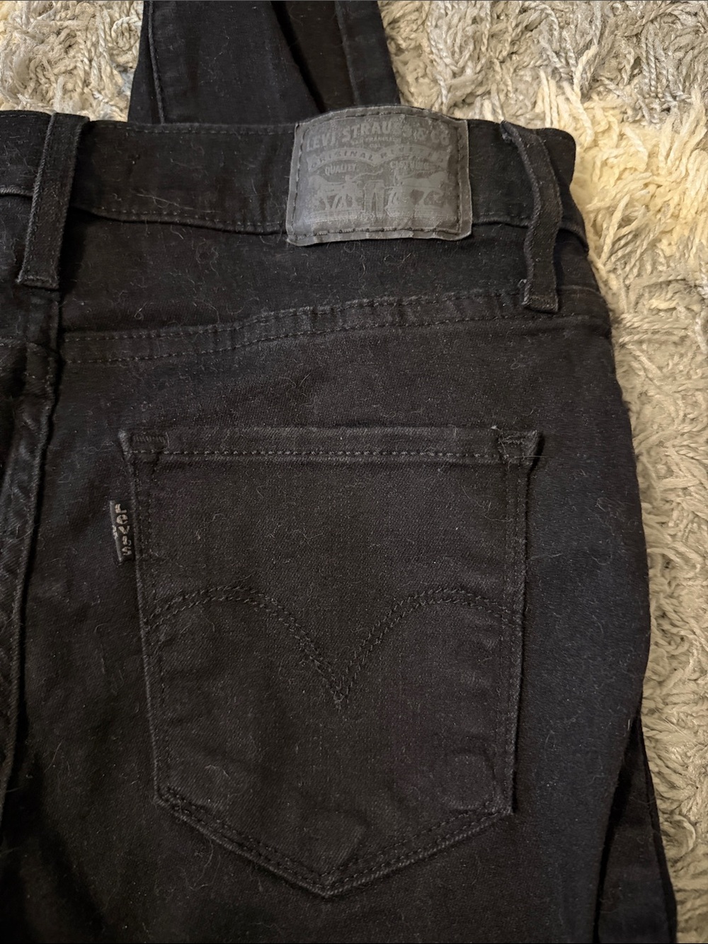 Levi's Men's Black Slim Jeans
